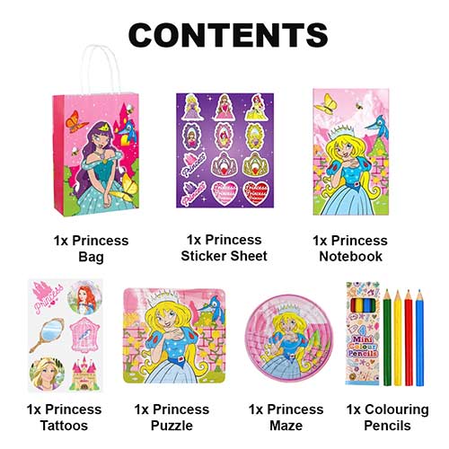 Princess Pre-Filled Party Favour Bag Product Gallery Image