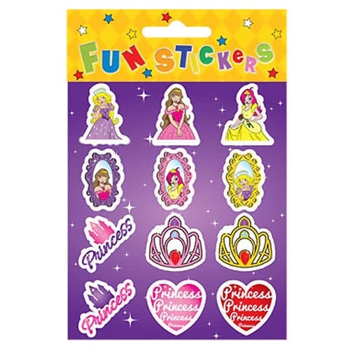 Princess Sticker Sheet Product Image