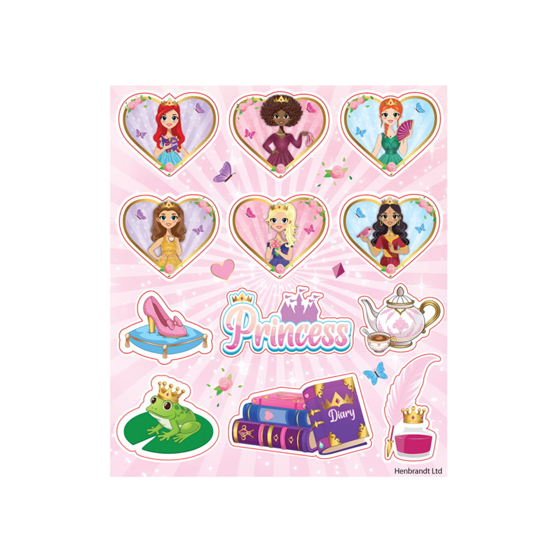 Princess Sticker Sheet