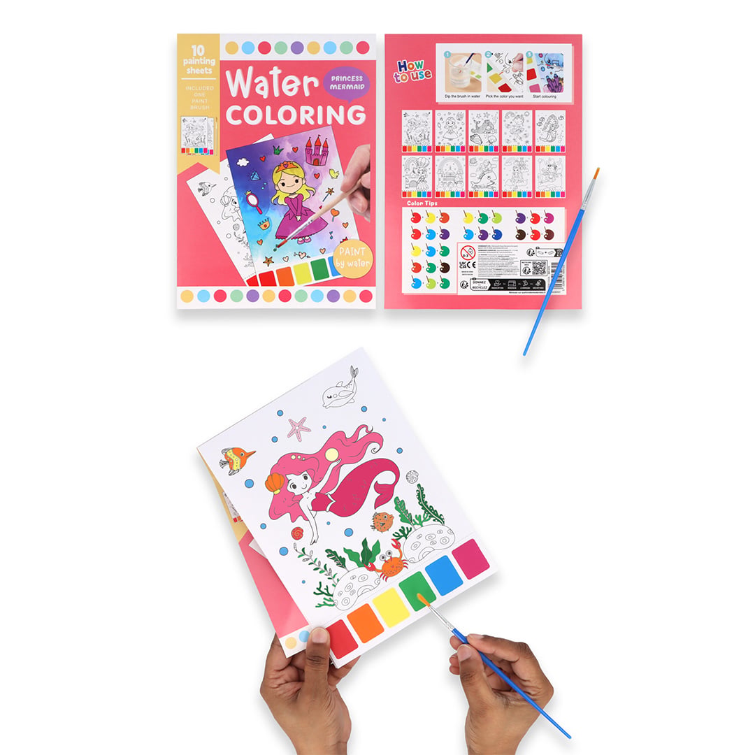 Princess Water Colouring Set 21cm