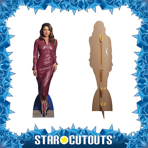 Priyanka Chopra Red Dress Bollywood Lifesize Cardboard Cutout 169cm Product Gallery Image