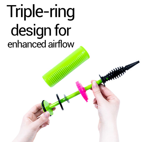 Professional Double Action Air Balloon Hand Pump Product Gallery Image