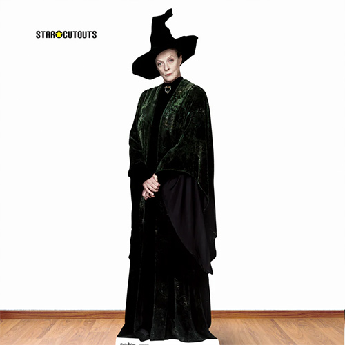 Professor Minerva McGonagall Harry Potter Maggie Smith Lifesize Cardboard Cutout 189cm Product Gallery Image