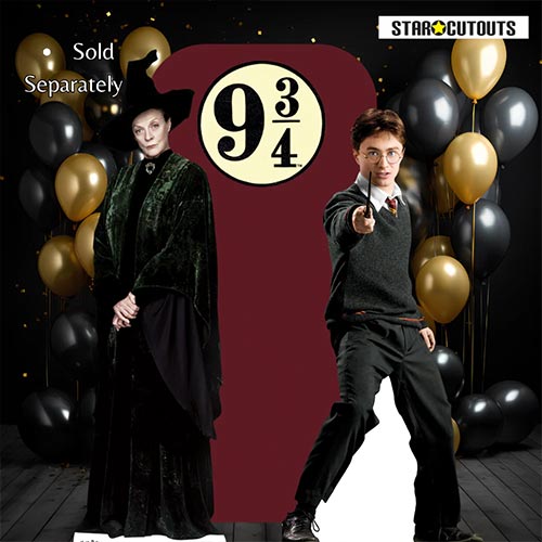 Professor Minerva McGonagall Harry Potter Maggie Smith Lifesize Cardboard Cutout 189cm Product Gallery Image