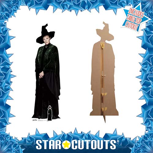 Professor Minerva McGonagall Harry Potter Maggie Smith Lifesize Cardboard Cutout 189cm Product Gallery Image