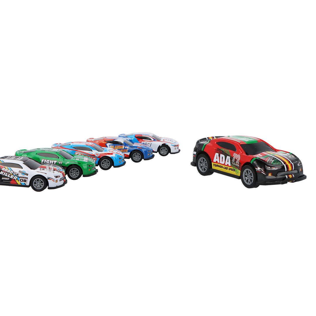 Pull Back and Go Die Cast Metal Racing Car 7cm View 2
