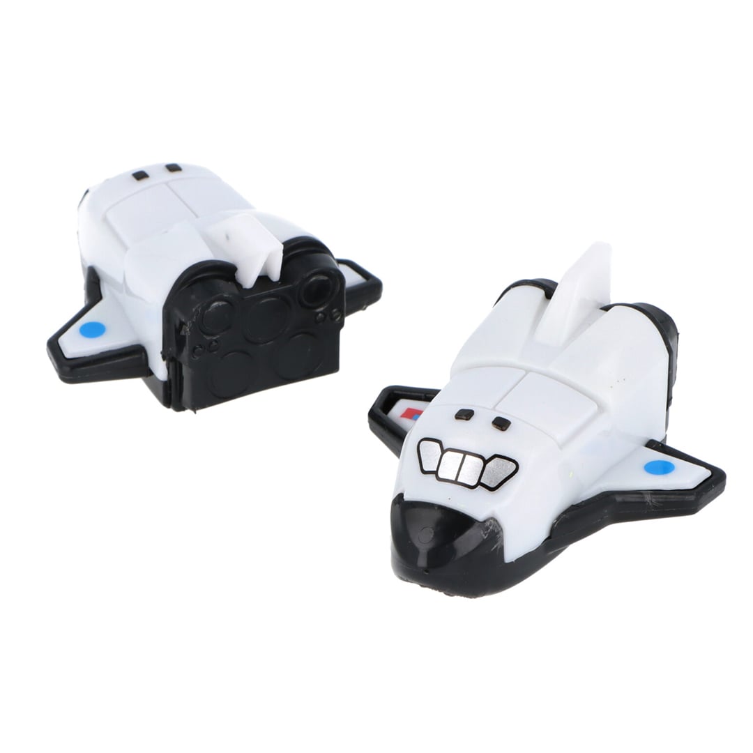 Pull Back and Go Plastic Space Shuttle 5cm