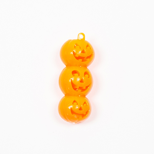 Pumpkin Hi-Glow Halloween Necklaces - Pack of 2 Product Gallery Image