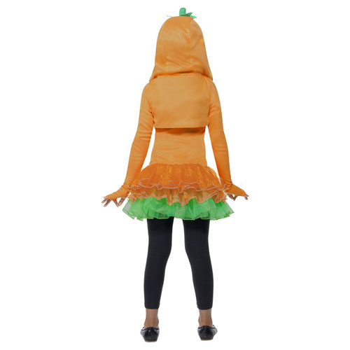 Pumpkin Tutu Dress Girls Fancy Dress Costume Kids Small - Age 4-6 Product Gallery Image