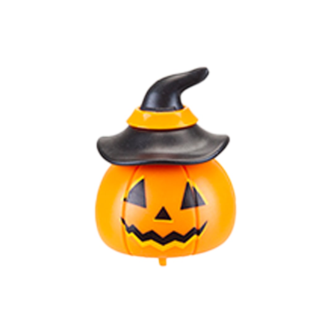 Pumpkin with Black Hat Halloween Pull Back Toy 4.5cm