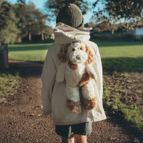 Puppy Dog Plush Backpack Product Gallery Image
