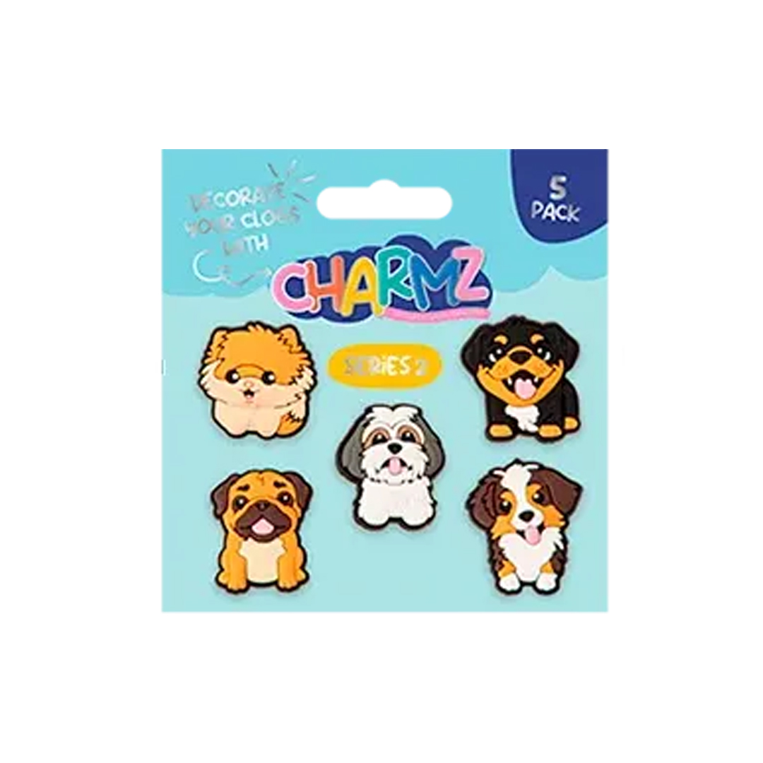 Puppy Dogs Clog Charmz Shoe Accessories - Pack of 5