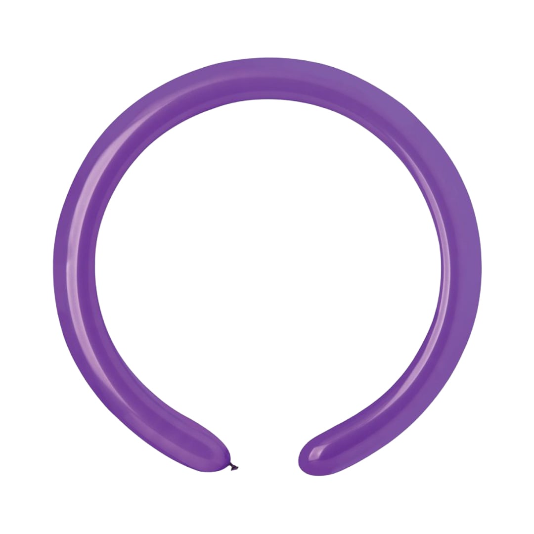 Purple Modelling 260 Latex Balloons - Pack of 100