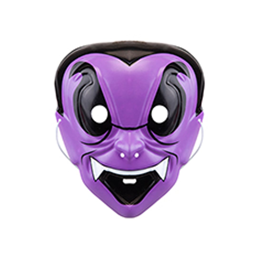 Purple Vampire Unisex Kids Halloween Fancy Dress Mask