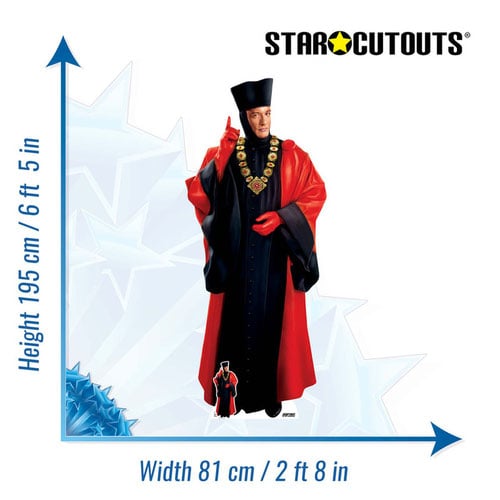 Q Star Trek: The Next Generation John de Lancie Lifesize Cardboard Cutout 195cm Product Gallery Image