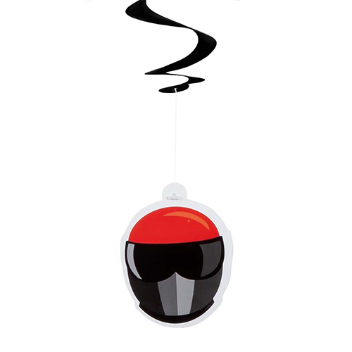 Racing Car Swirl Hanging Decorations - Pack of 3 Product Gallery Image