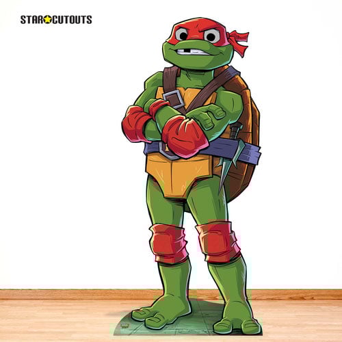 Raphael Tales of TMNT Teenage Mutant Ninja Turtles Lifesize Cardboard Cutout 136cm Product Gallery Image