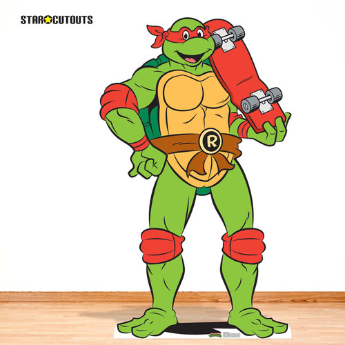 Raphael TMNT Teenage Mutant Ninja Turtles Lifesize Cardboard Cutout 133cm Product Gallery Image