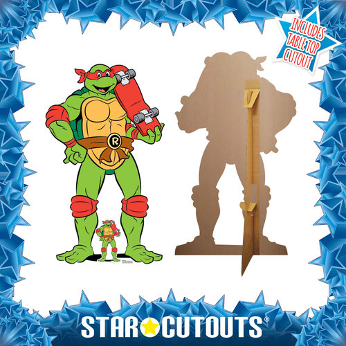 Raphael TMNT Teenage Mutant Ninja Turtles Lifesize Cardboard Cutout 133cm Product Gallery Image