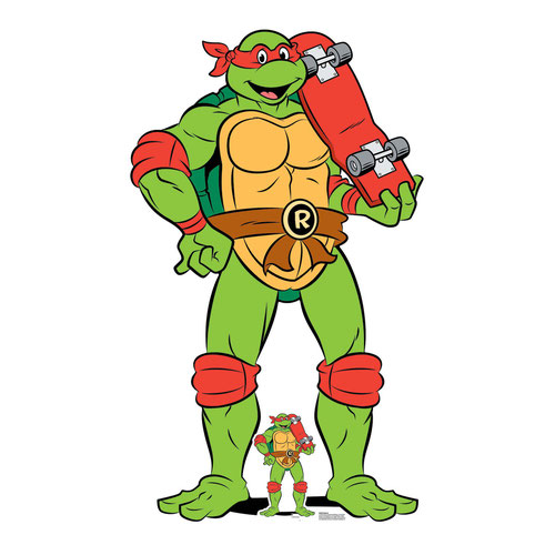 Raphael TMNT Teenage Mutant Ninja Turtles Lifesize Cardboard Cutout 133cm Product Gallery Image