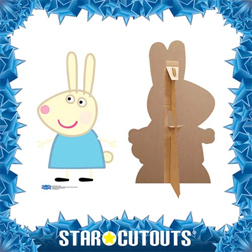 Rebecca Rabbit Peppa Pig Star Mini Cardboard Cutout 83cm Product Gallery Image