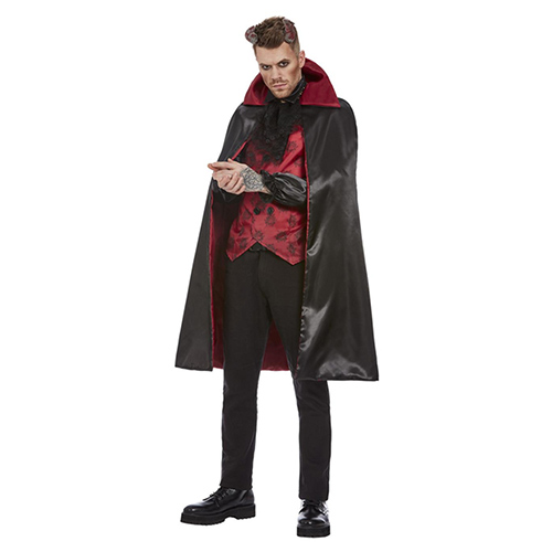 Red & Black Devil Fancy Dress Costume Adult Mens Extra Large Product Gallery Image