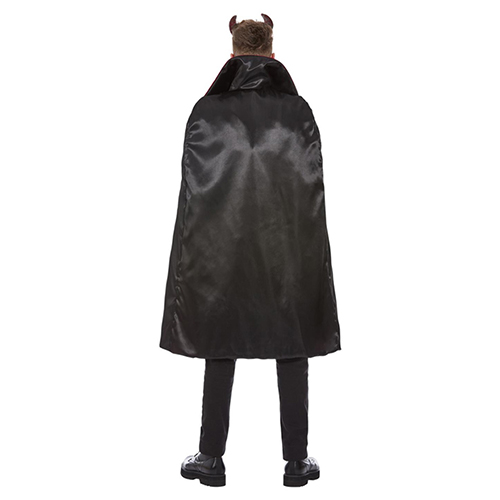 Red & Black Devil Fancy Dress Costume Adult Mens Large Product Gallery Image