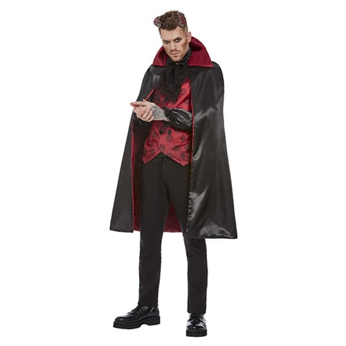 Red & Black Devil Fancy Dress Costume Adult Mens Large Product Gallery Image
