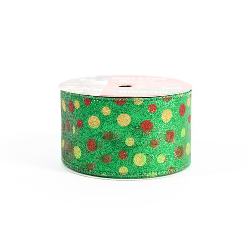 Assorted Traditional Red and Green Luxury Christmas Decorative Wired Ribbon Reels 3m - Pack of 12 Product Gallery Image