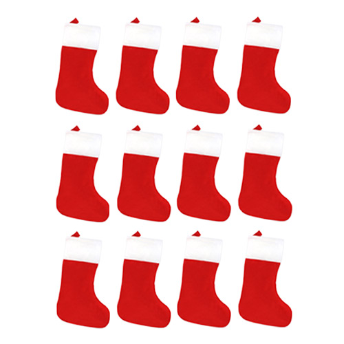 Red Christmas Stocking 37cm - Pack of 12 Product Image