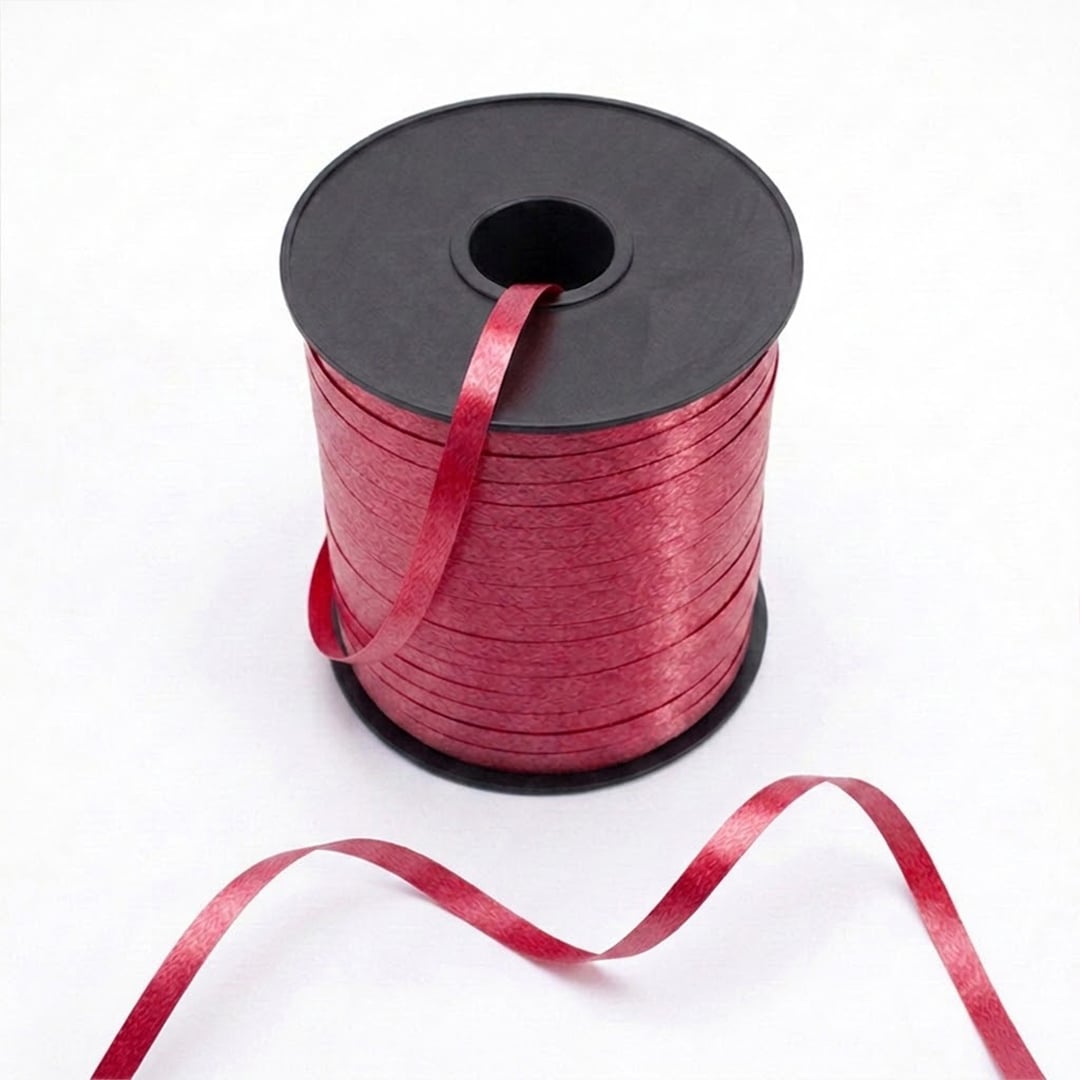 Red Curling Ribbon 546 yd / 500m