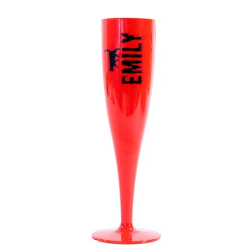 Personalised Red Halloween Plastic Flute