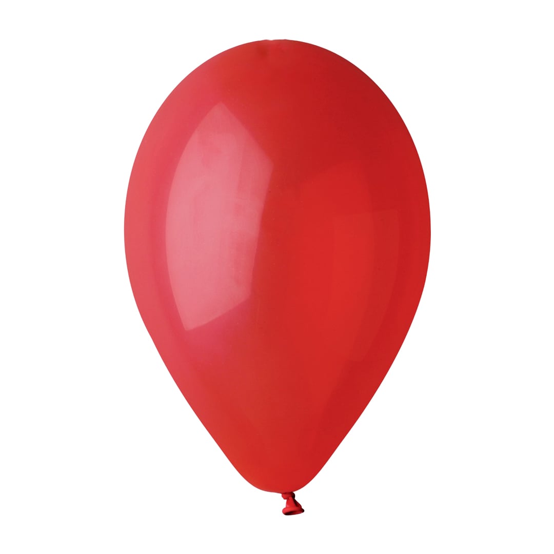 Red Latex Balloon 23cm / 9 in - Single