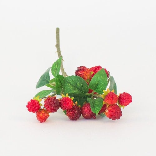 Red Raspberry Spray Artificial Flower Decoration 40cm Product Gallery Image