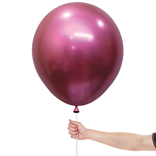Reflex Deep Fuchsia Pink Sempertex Biodegradable Latex Balloons 45cm / 18 in - Pack of 6 Product Gallery Image