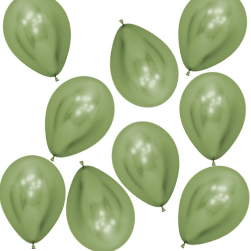 Reflex Lime Green Biodegradable Mini Latex Balloons 13cm / 5 in - Pack of 50 Product Image