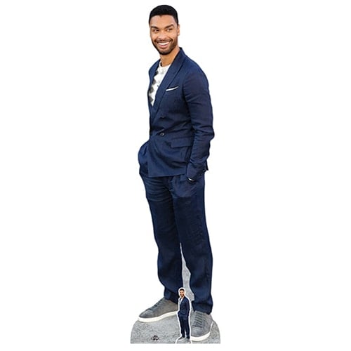 Rege Jean Page Blue Suit Lifesize Cardboard Cutout 183cm Product Gallery Image