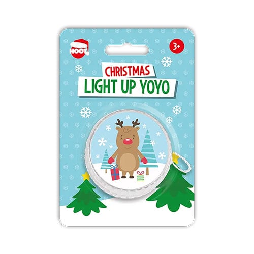Reindeer Christmas Light Up Yo-Yo Toy 5.5cm