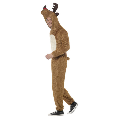 Reindeer Christmas Onesie Fancy Dress Costume Unisex Adult Medium Product Gallery Image