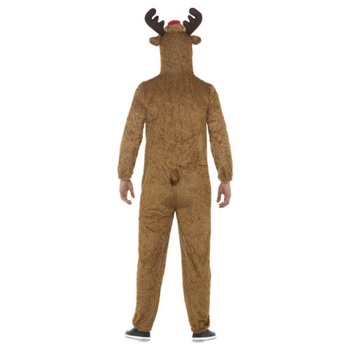 Reindeer Christmas Onesie Fancy Dress Costume Unisex Adult Medium Product Gallery Image
