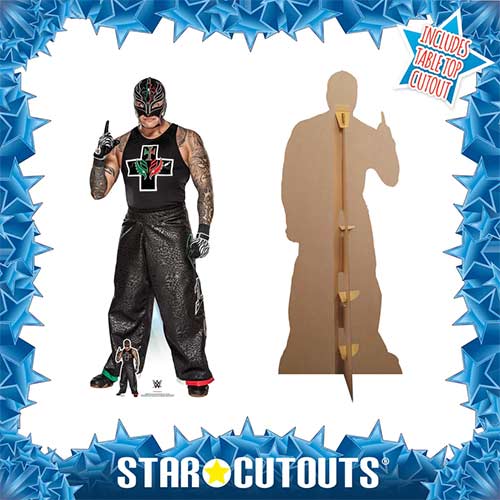 Rey Mysterio Pointing WWE Lifesize Cardboard Cutout 169cm Product Gallery Image