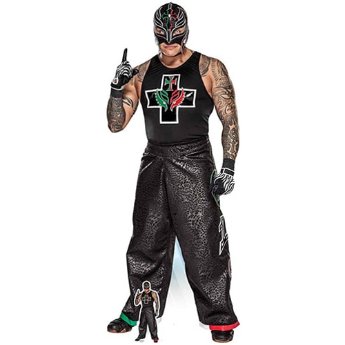 Rey Mysterio Pointing WWE Lifesize Cardboard Cutout 169cm Product Gallery Image