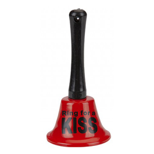 Ring for a Kiss Red Novelty Bell