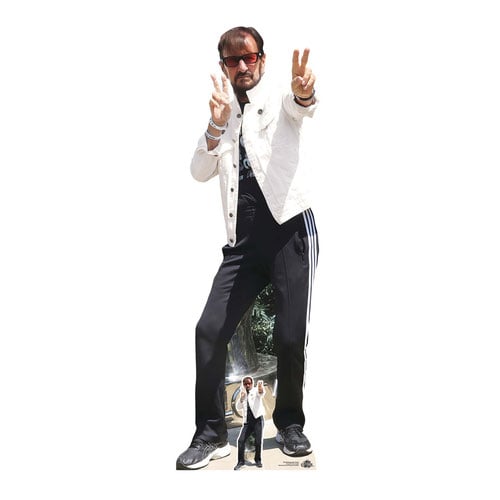 Ringo Starr Peace Lifesize Cardboard Cutout 174cm