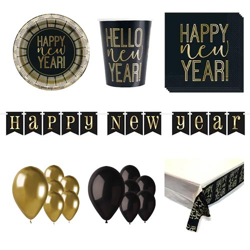 Roaring New Year 16 Person Deluxe Party Pack