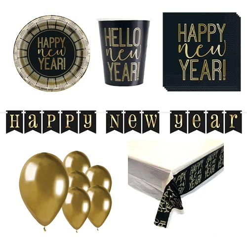 Roaring New Year 8 Person Deluxe Party Pack
