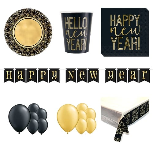 Roaring New Year 16 Person Deluxe Party Pack Product Image