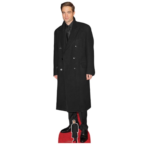 Robert Pattinson Long Black Coat Lifesize Cardboard Cutout 185cm Product Gallery Image