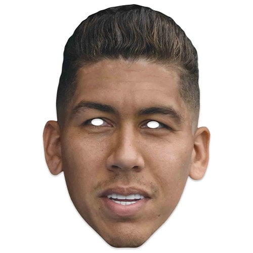 Roberto Firmino Cardboard Face Mask Product Image