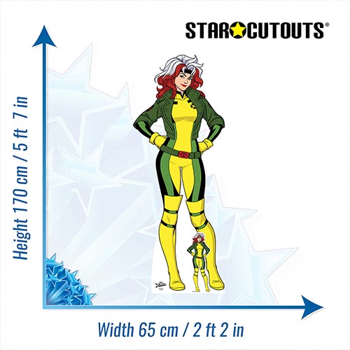 Rogue X-Men Marvel Lifesize Cardboard Cutout 170cm Product Gallery Image